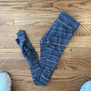 Greg striped lulu lemon leggings